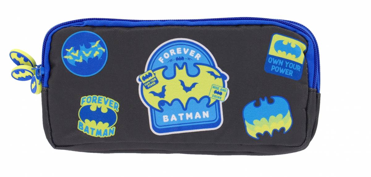 Penar Batman Etui dreptunghiular 3fermoare Negru